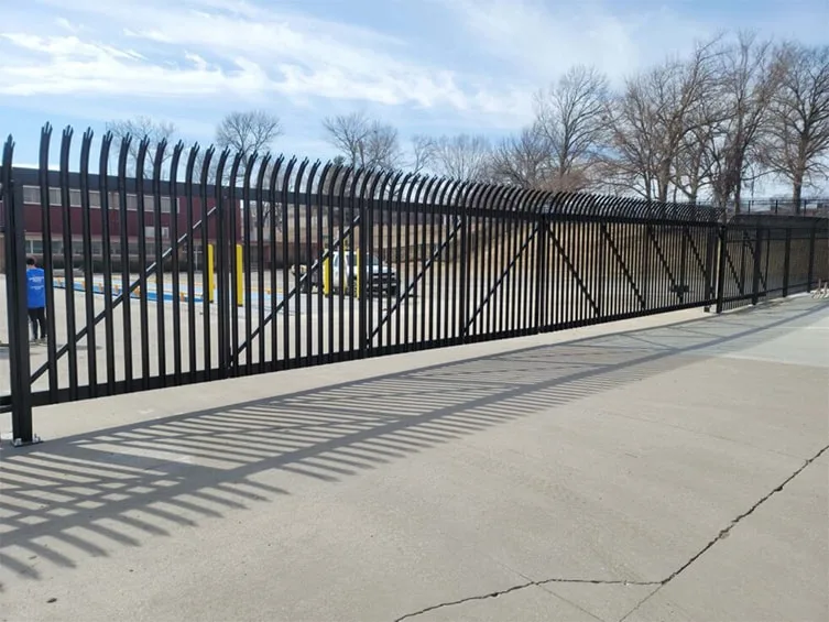 Black Steel High security gates